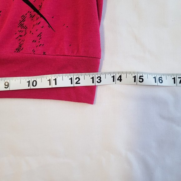 Fuchsia Crop Top, Cropped Blouse, Y2K T-shirt, Size S - Picture 8 of 8